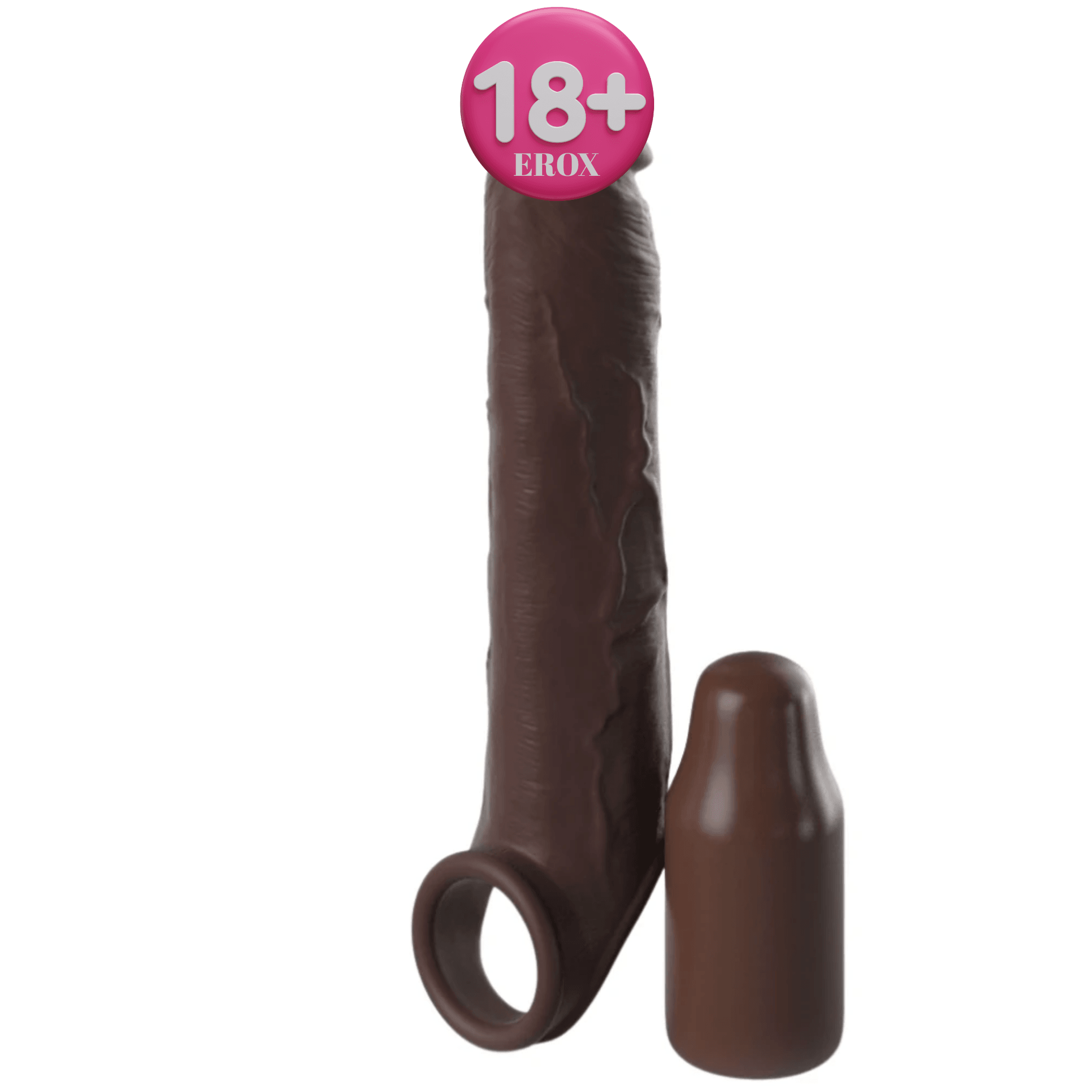 Pipedream Fantasy X-Tensions Elite 3'' Testis Geçirmeli Amerikan Penis Kılıfı