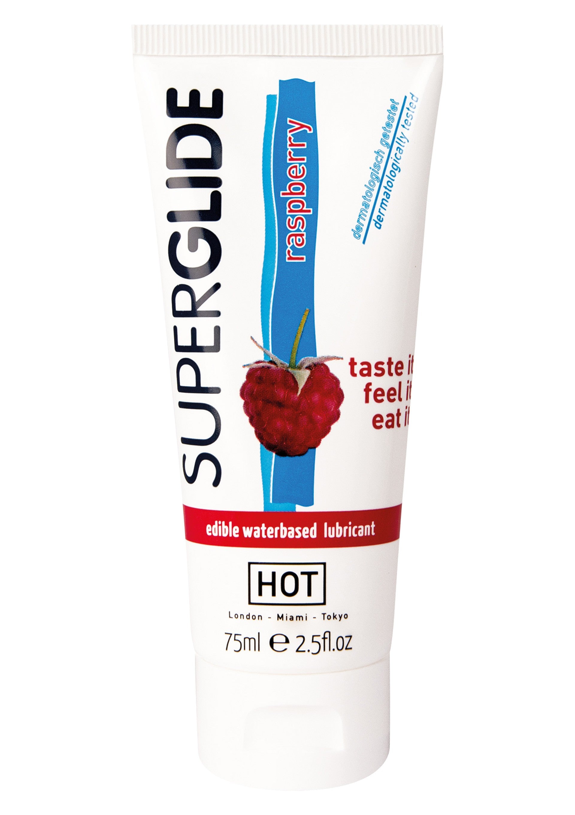 Hot Superglide Lube 75 Ml Ahududu Aromalı Oral Seks Jeli