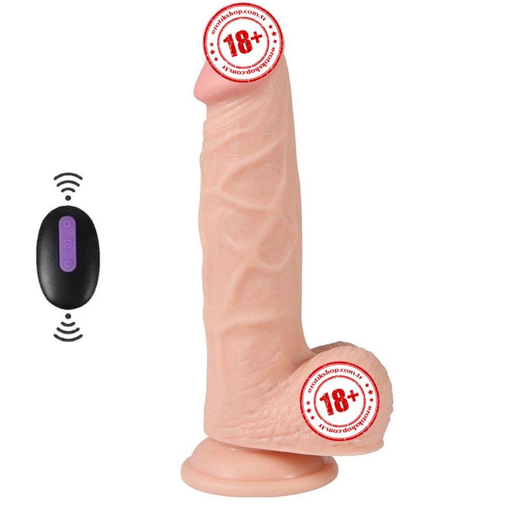 Shequ Dildo Series Hans 20 Mod Titreşimli Realistik Penis