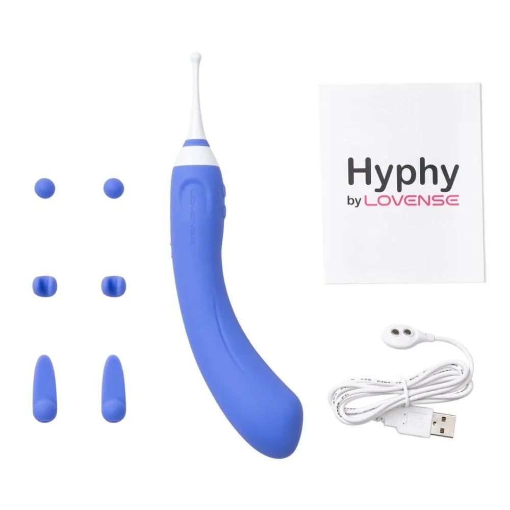 Lovense Hyphy Telefon Kontrollü Çift Motorlu G-Spot Vibratör