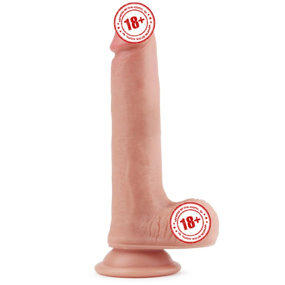 Lovetoy Dual Layered Silicone Cock 20 cm Realistik Penis LV4005