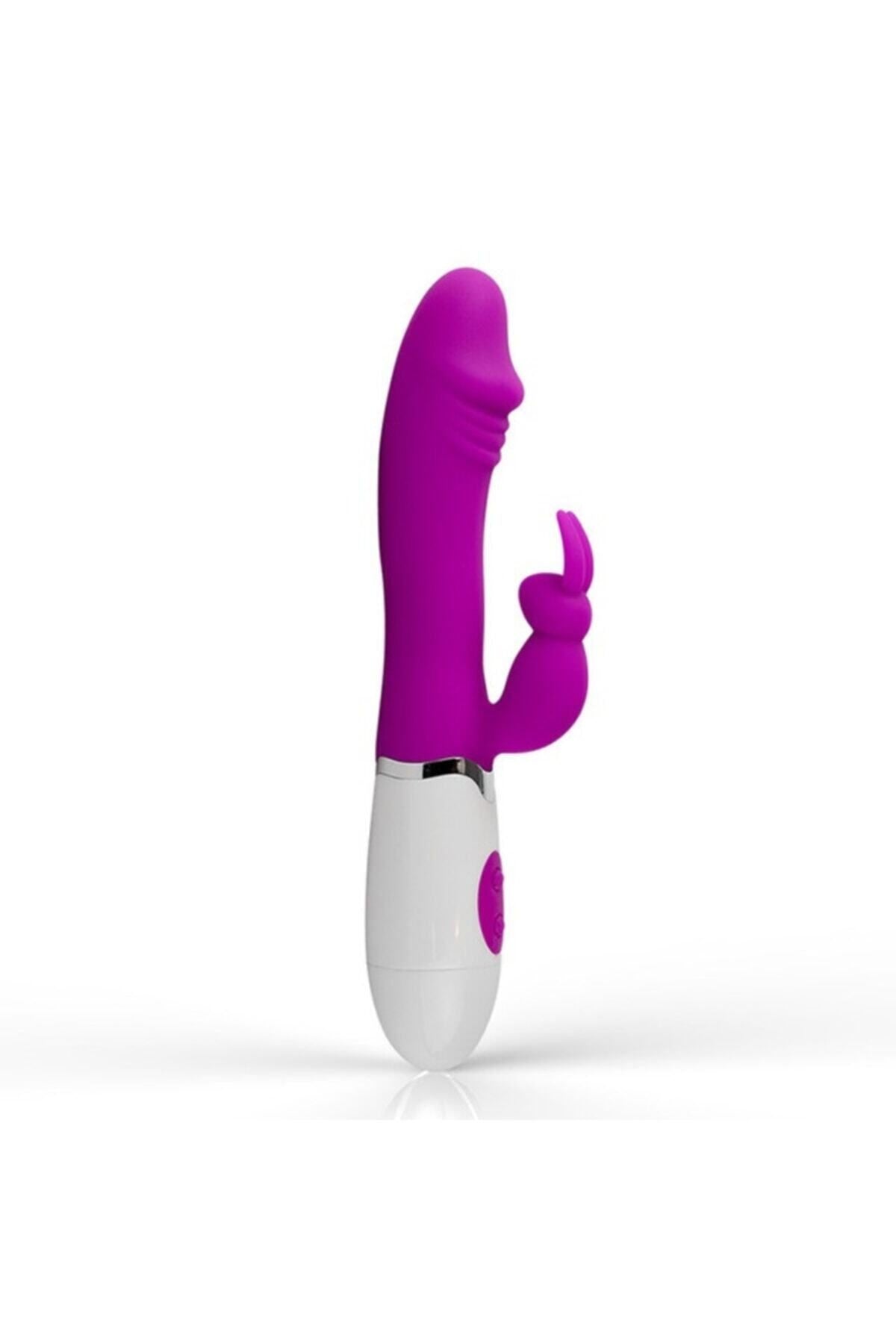 30 Farklı Titreşim Fonksiyonlu Tavşan Klitoris Uyarıcılı Soft Silikon Doku Lüks