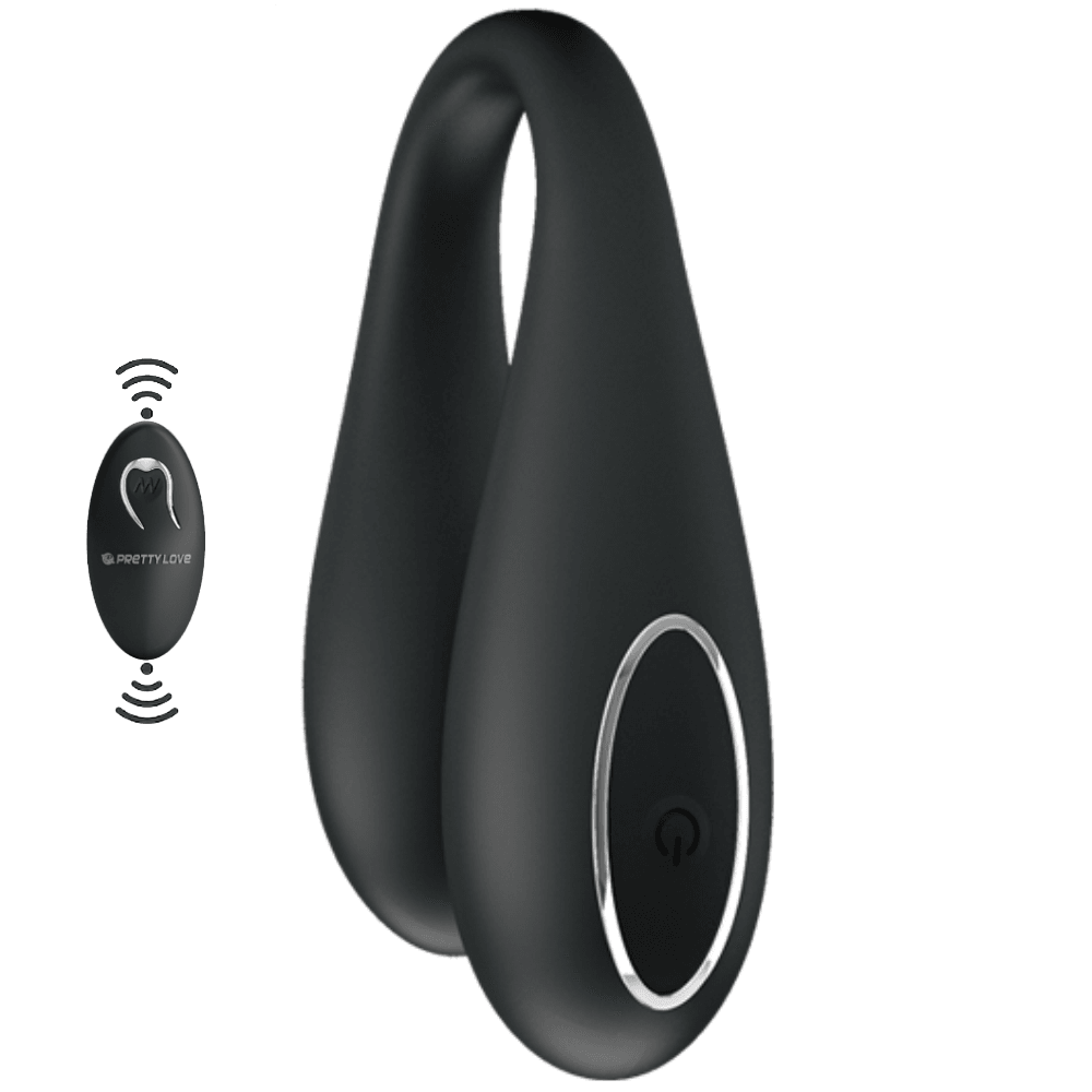 Pretty Love Algernon 12 Modlu Partner Vibratör-Black
