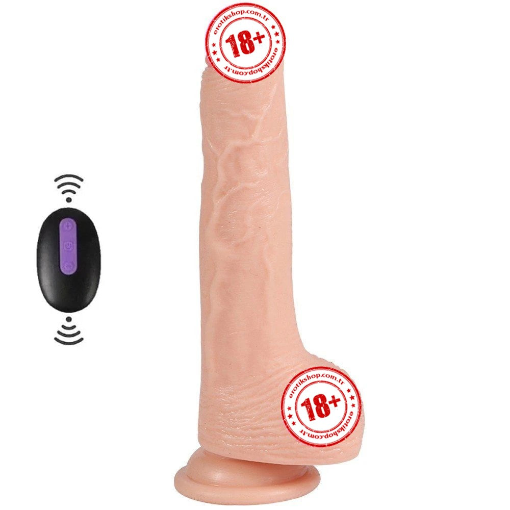 Shequ Dildo Series Harding 20 Mod Titreşimli Realistik Vibratör