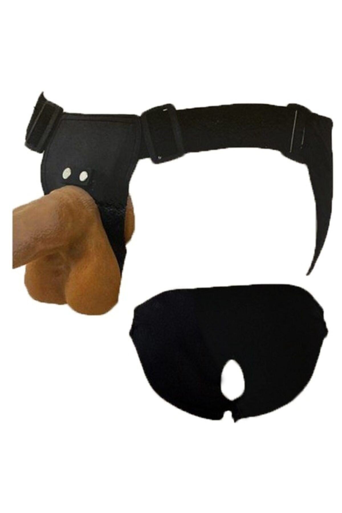 Külotlu Belden Bağlamalı Strapon Harness Xxl