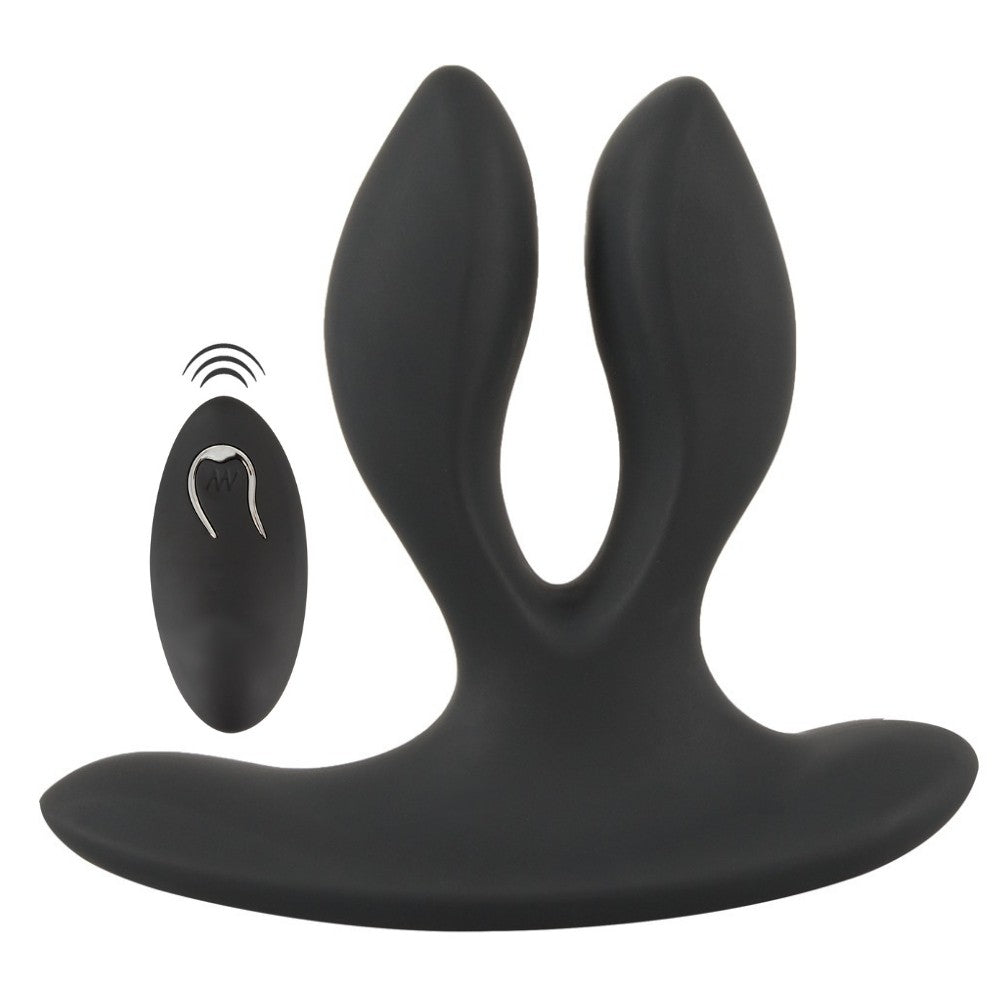 XouXou Vibrating Expander Butt Plug Uzaktan Kumandalı Anal Plug Vibratör