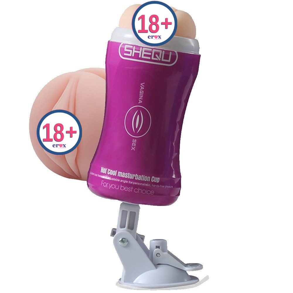 Shequ Hot Cool Sabitlenebilir Yapay Vajina Masturbator