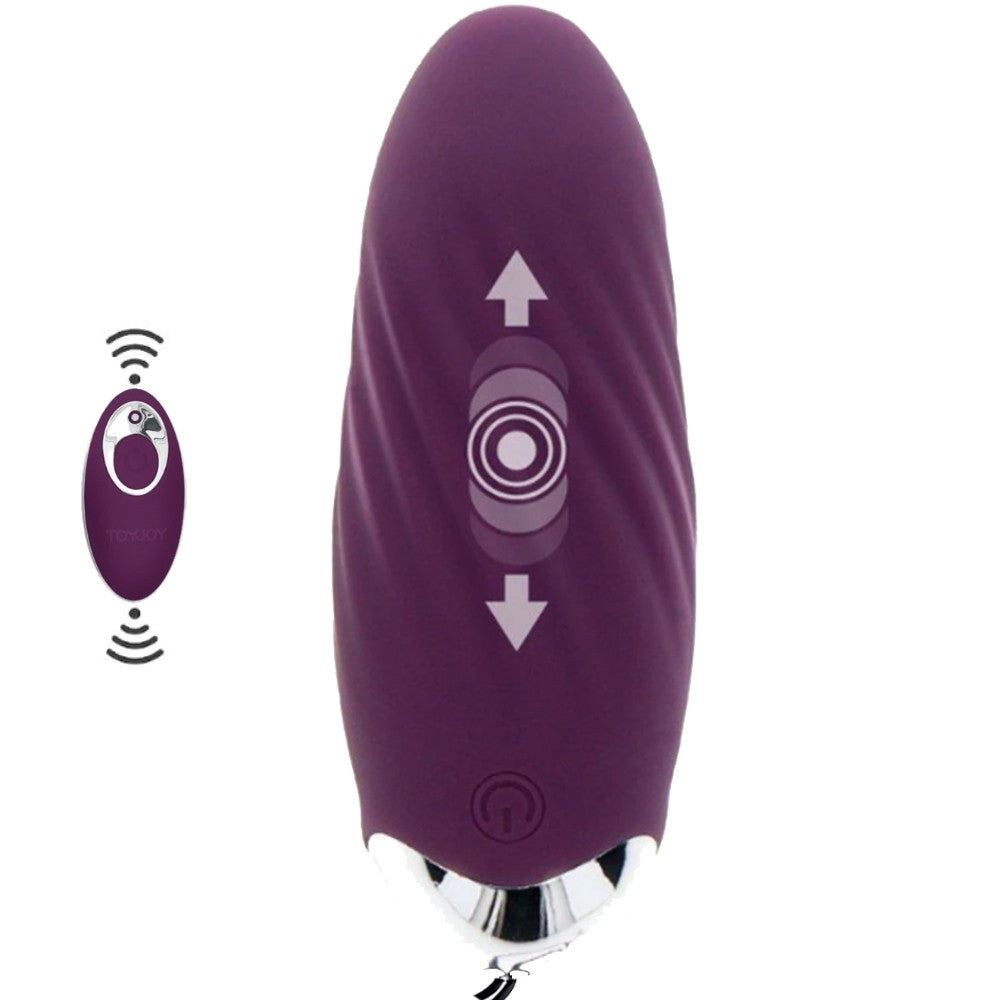 ToyJoy Happiness Knock Eggstavagant İler Geri Hareketli Vibratör