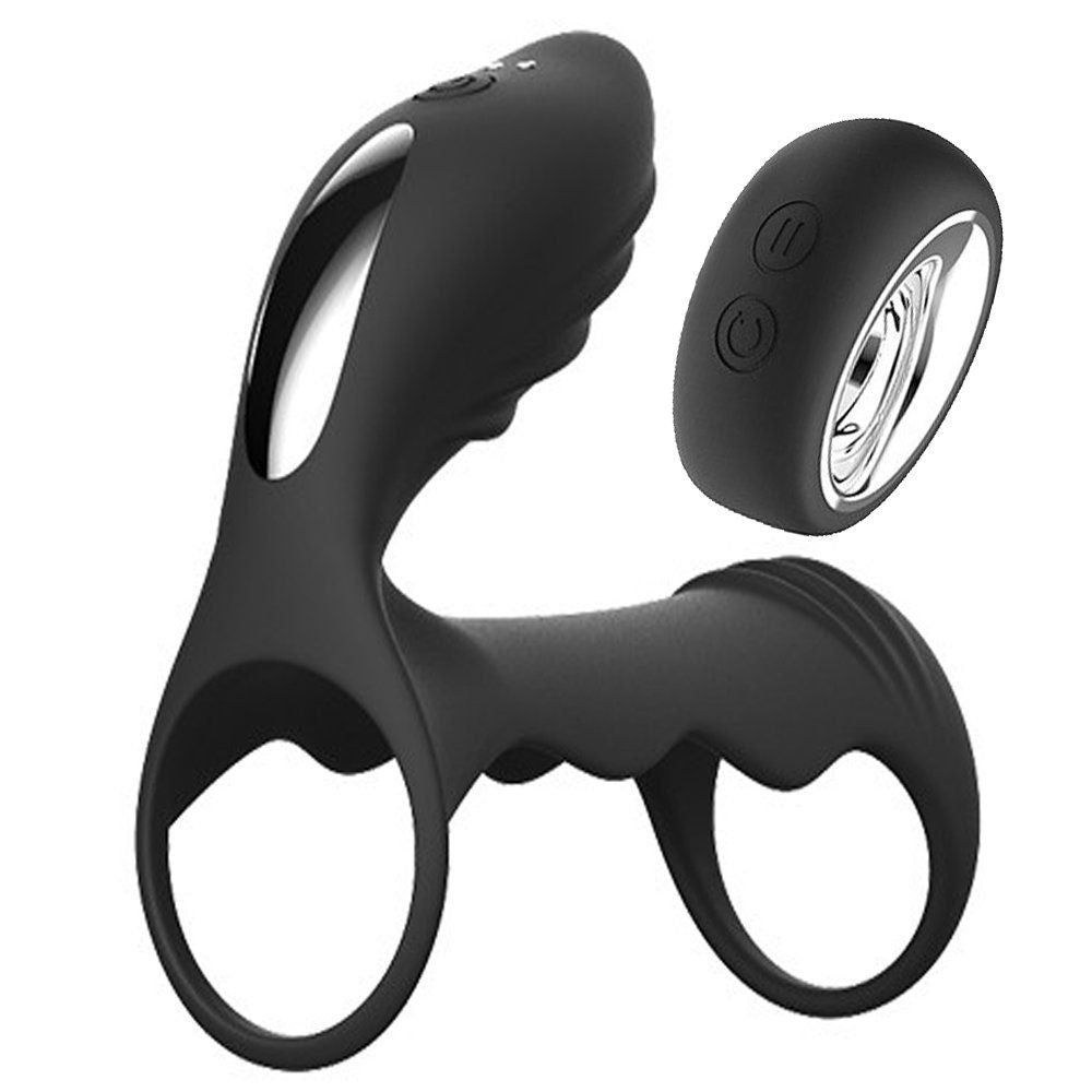Erox Cockring Clitoral Stimulation Uzaktan Kumandalı Penis Kafesi