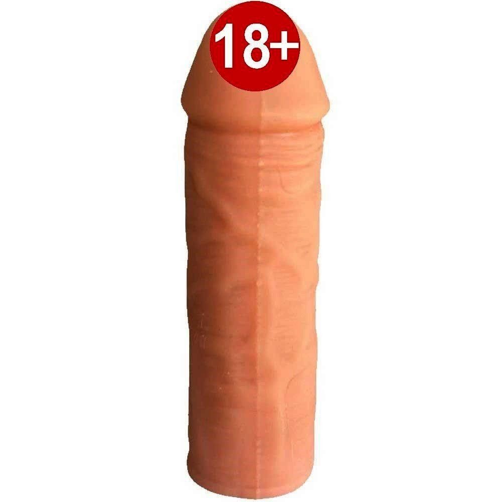 Yumuşak Ten Dokusu Brown Realistik Penis Kılıfı