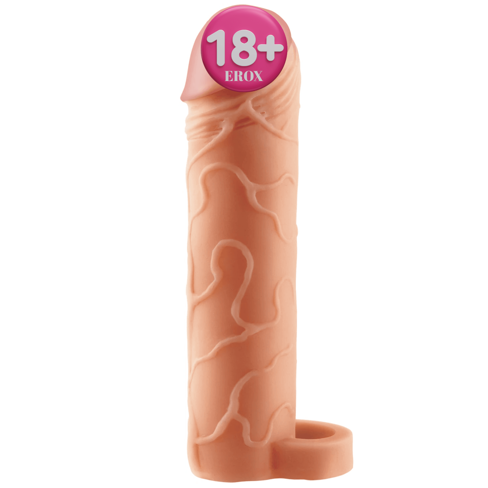 Pipedream Fantasy X-Tensions Perfect 2'' Testis Geçirmeli Amerikan Penis Kılıfı