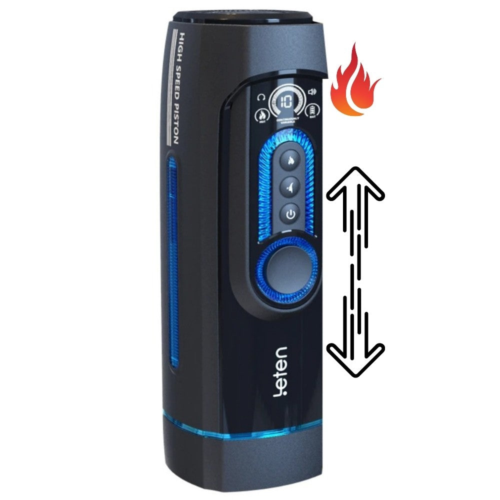 Leten Upgraded Piston X9-IV Male Masturbator Hareketli Vajina Masturbator