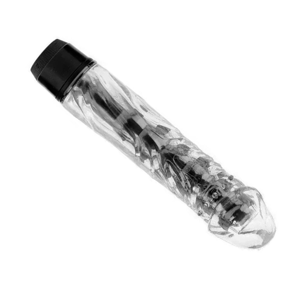 Vibes Jellies G-Spot Multispeed Vibrator Titreşimli Penis Black