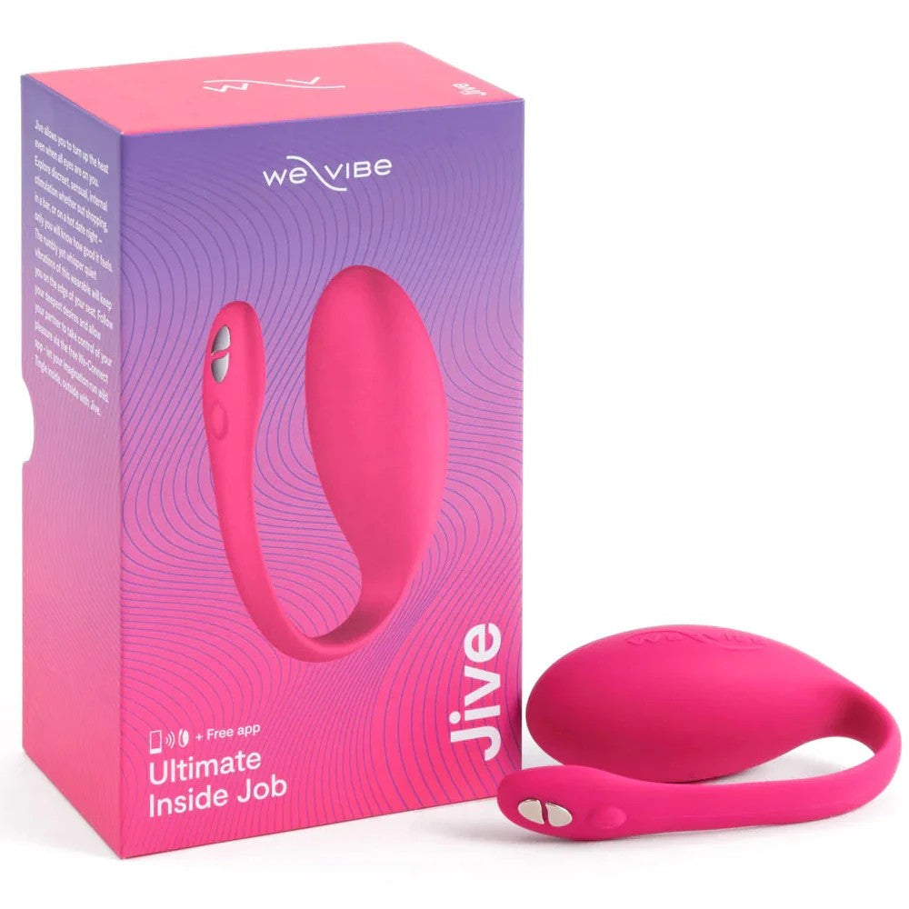 We-Vibe Jive Silicone App Controlled Wearable G-Spot Vibrator Pink