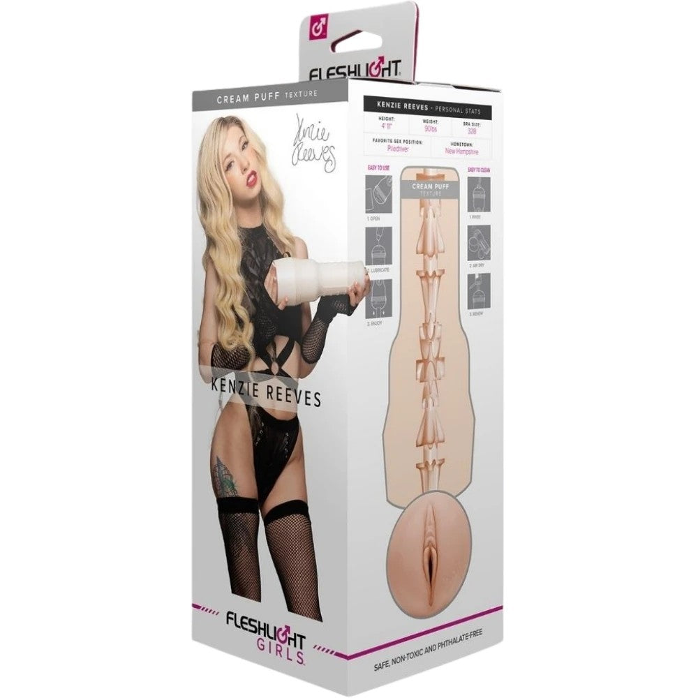 Fleshlight Girls Kenzie Reeves Creampuff Vajina Masturbator
