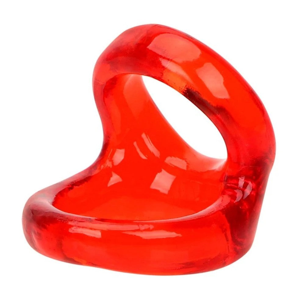 Duo Silicone Cock Ring Penis Halkası Red
