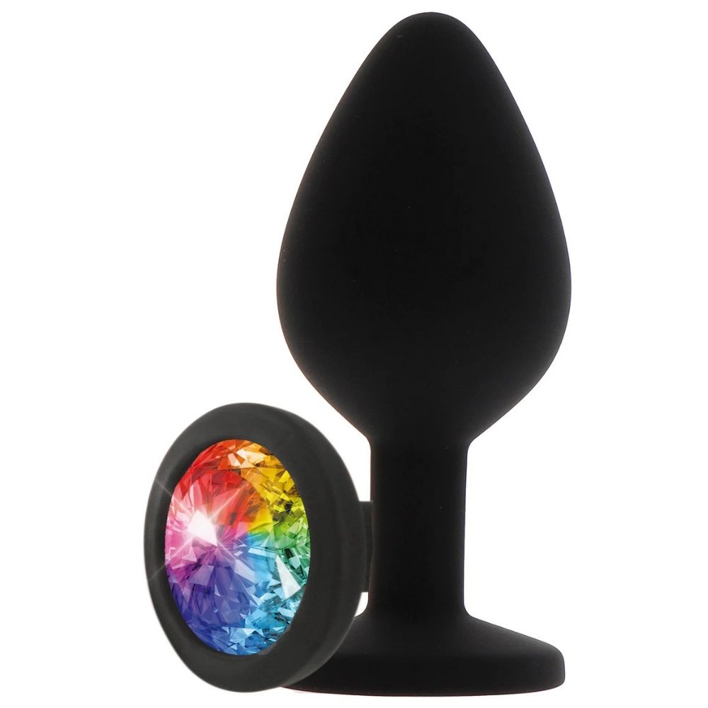 ToyJoy Anal Play Rainbow Booty Jewel Anal Plug Large