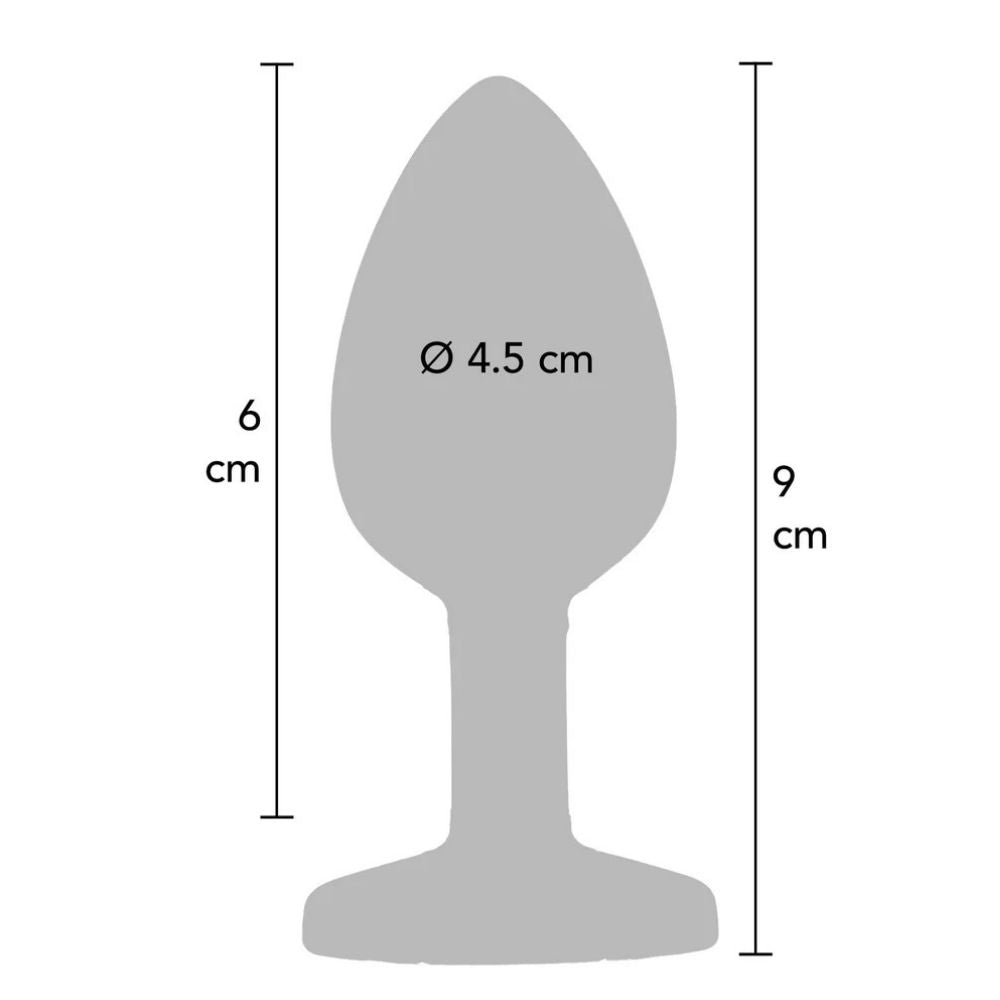 ToyJoy Anal Play Rainbow Booty Jewel Anal Plug Large