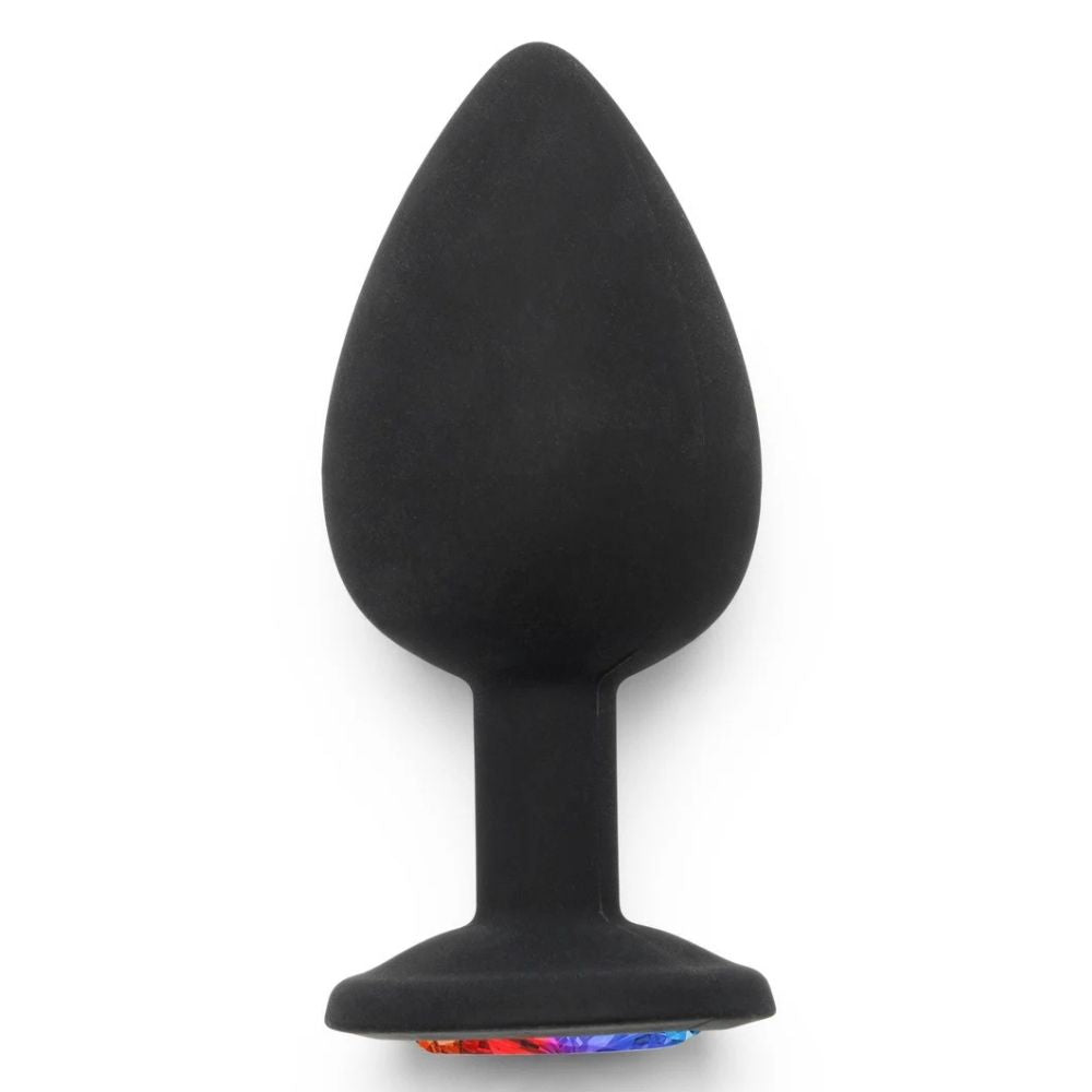 ToyJoy Anal Play Rainbow Booty Jewel Anal Plug Large
