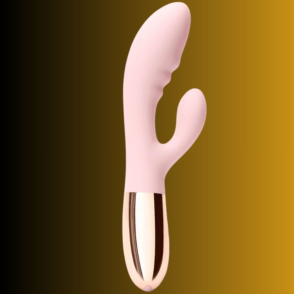 Le Wand Blend Silicone Dual Stimulation Klitoral Rabbit Vibratör Pink