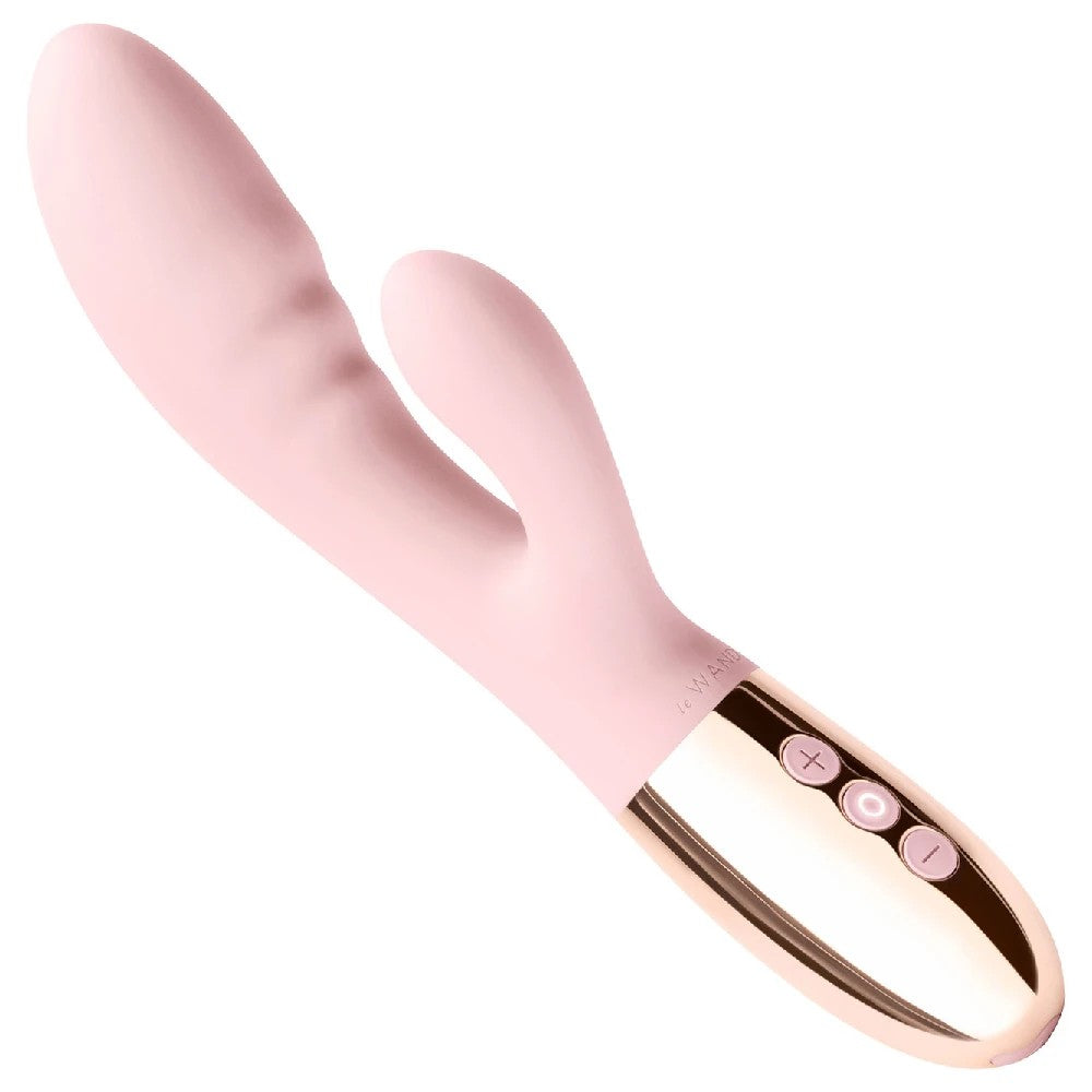 Le Wand Blend Silicone Dual Stimulation Klitoral Rabbit Vibratör Pink