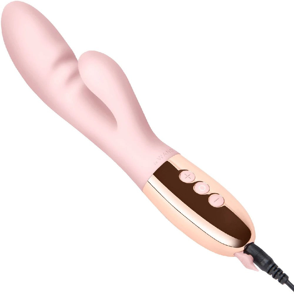 Le Wand Blend Silicone Dual Stimulation Klitoral Rabbit Vibratör Pink