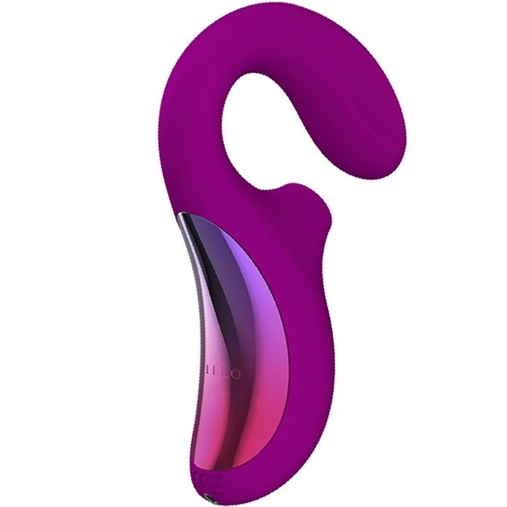Lelo Enigma Cruise Dual Action Sonic Massager Çift İşlevli Emiş Güçlü Vibrator Deep Rose