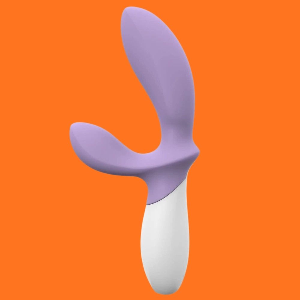 Lelo Loki Wave 2 Vibrating Prostate Massager Rabbit Vibrator Purple
