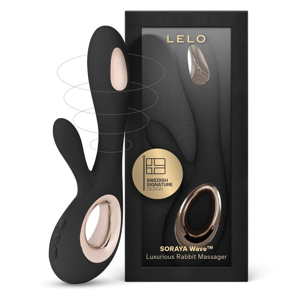 Lelo Soraya Wave Dual-Action Rabbit Vibrator Black
