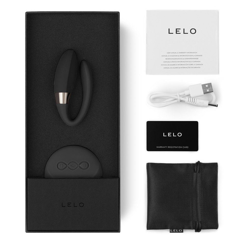 Lelo Tiani 2 Couples Massager Uzaktan Kumandalı Vibrator Black