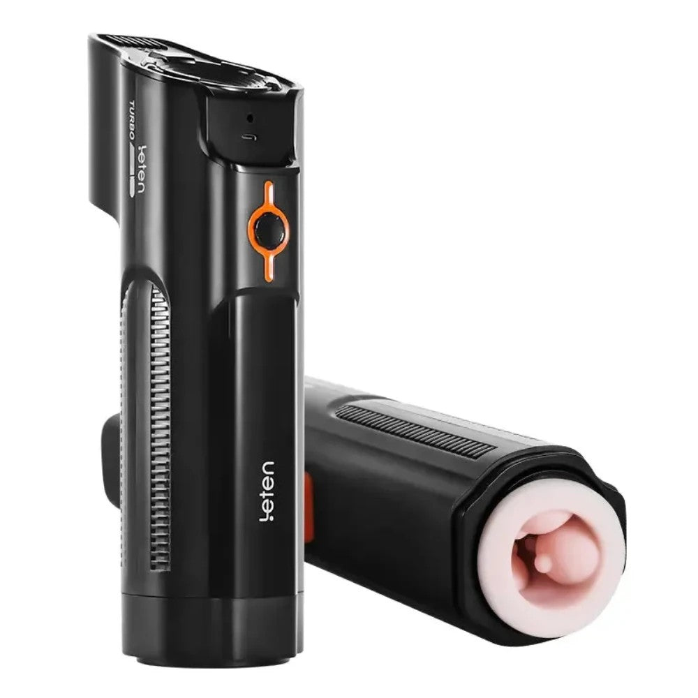 Leten Turbo Gun King 10 Teleskopik Titreşim Modu Otomatik Masturbator