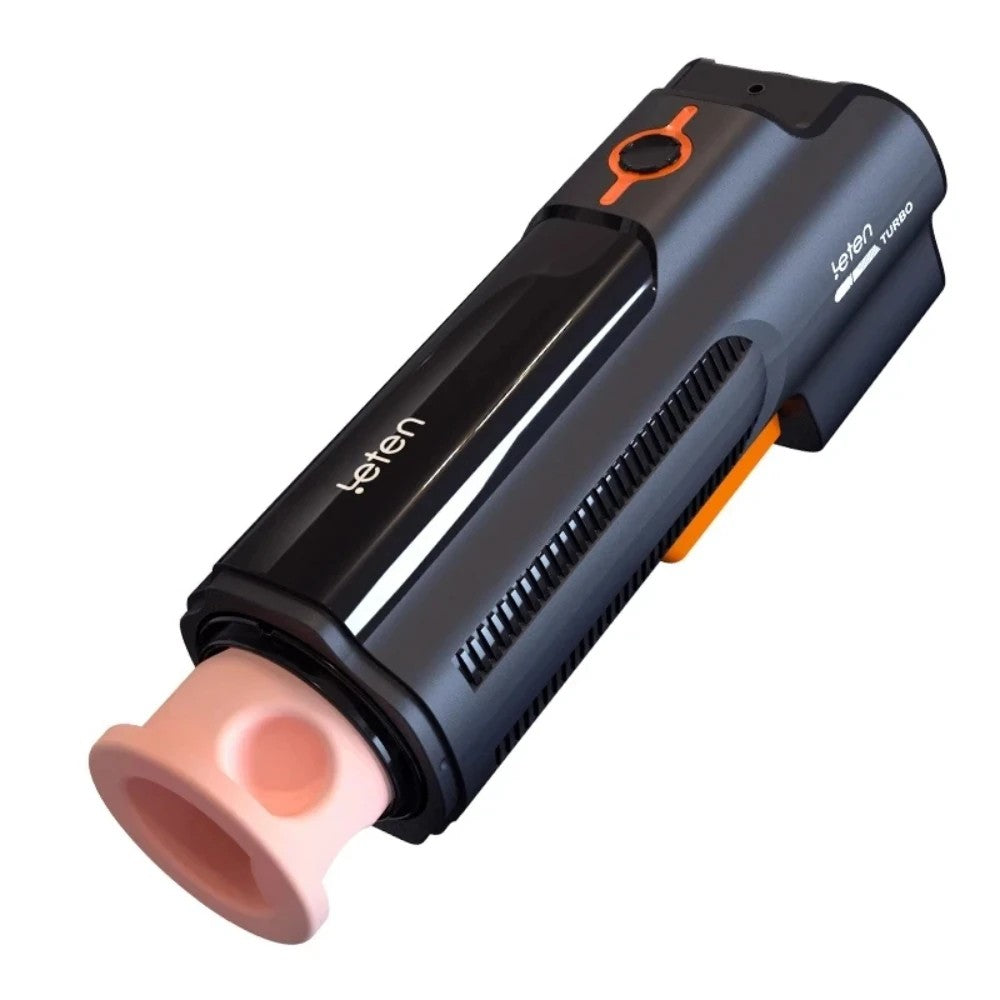 Leten Turbo Gun King 10 Teleskopik Titreşim Modu Otomatik Masturbator
