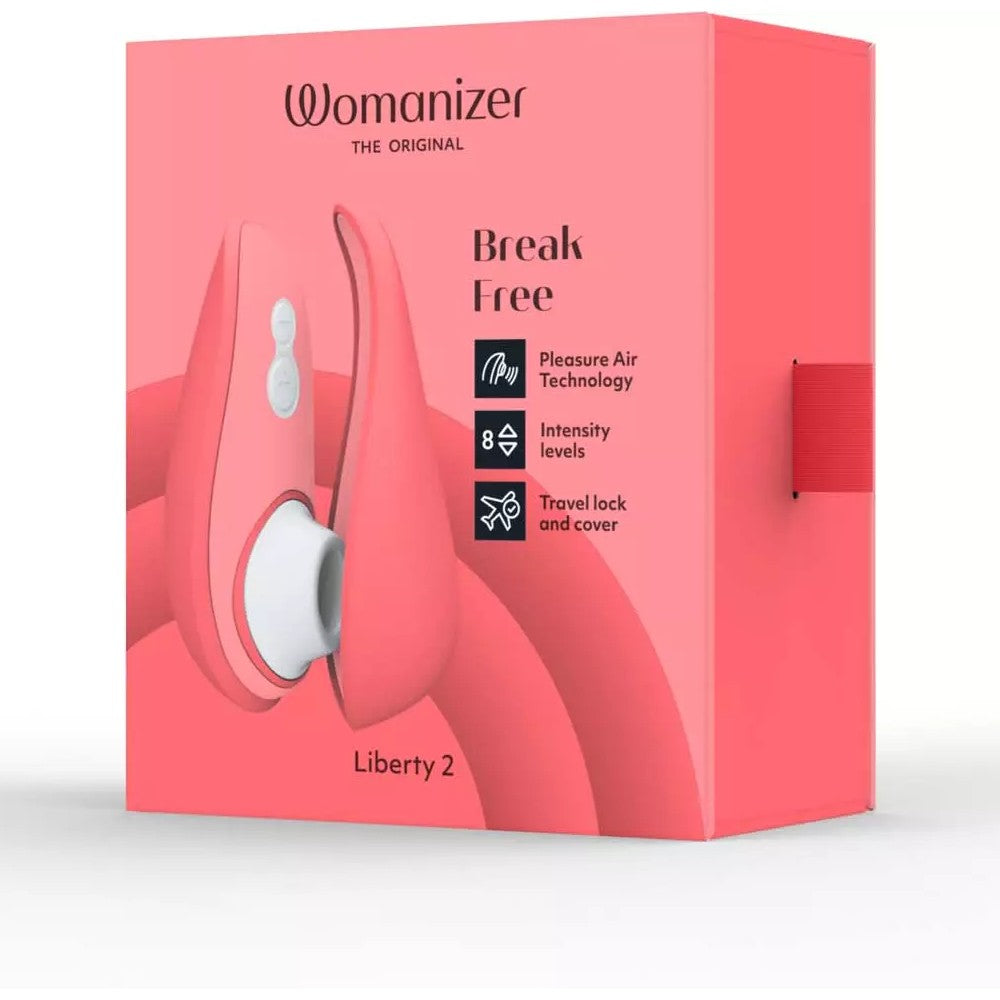 Womanizer Liberty 2 Pleasure Air Klitoris Stimülatörü Emiş Güçlü Vibratör Vibrant Rose