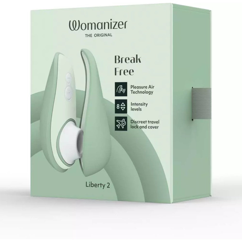 Womanizer Liberty 2 Pleasure Air Klitoris Stimülatörü Emiş Güçlü Vibratör Sage