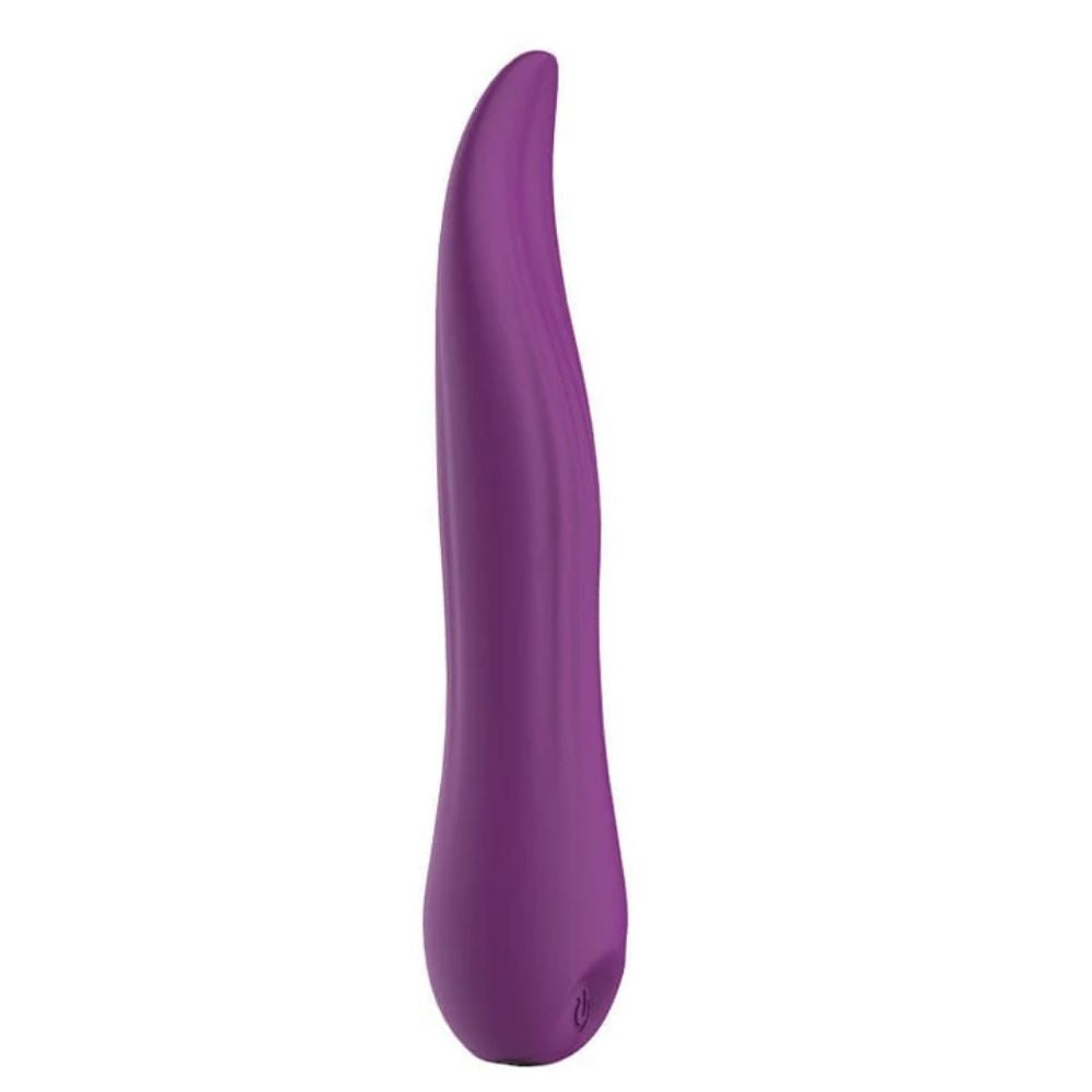 Flicking Silicone Tongue Clitoral Vibrator Purple