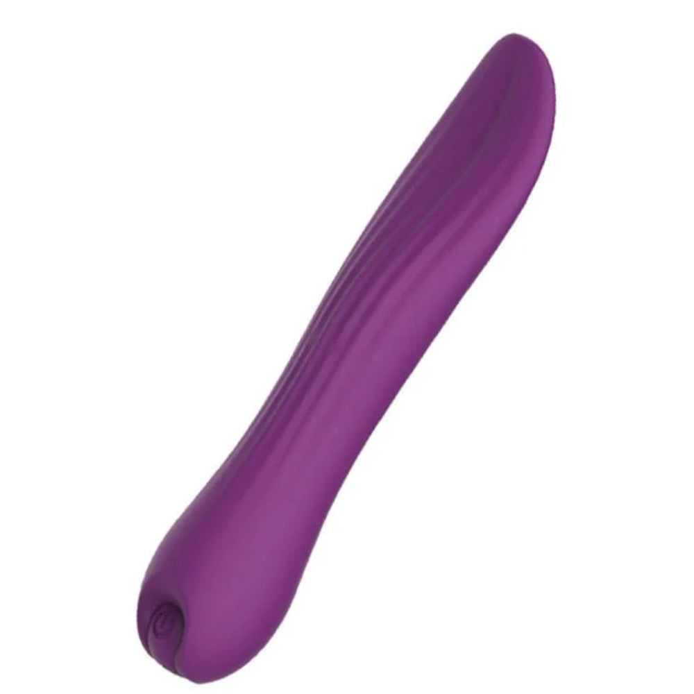Flicking Silicone Tongue Clitoral Vibrator Purple
