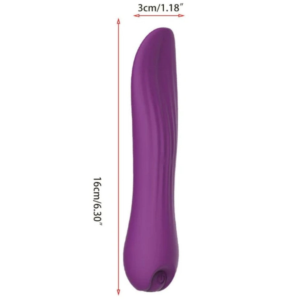 Flicking Silicone Tongue Clitoral Vibrator Purple