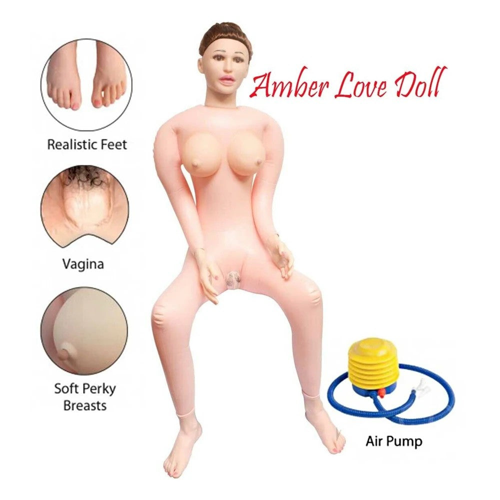 Linda Inflatable Sex Doll Realistic Male Masturbator Realistik Manken