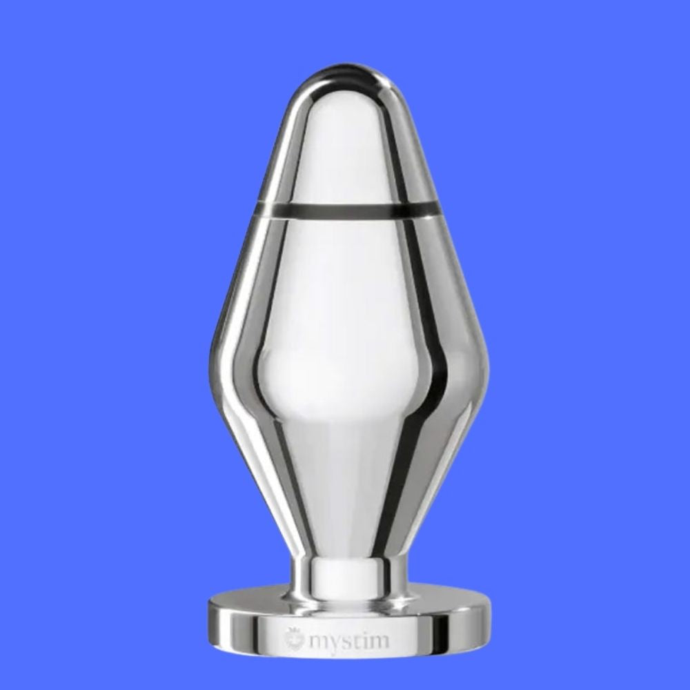 Mystim E-stim Butt Plugs Little John Metal Anal Plug