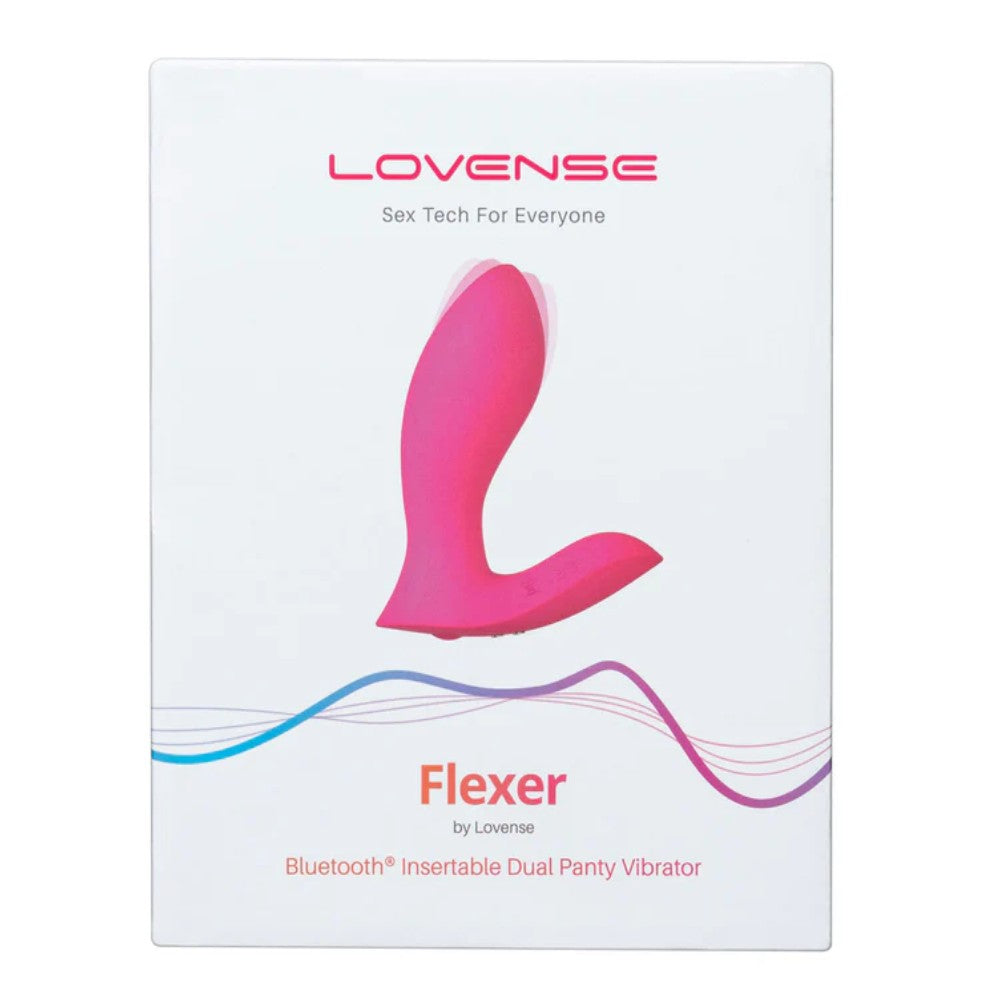 Lovense Flexer Insertable Dual Panty Giyilebilir Vibrator