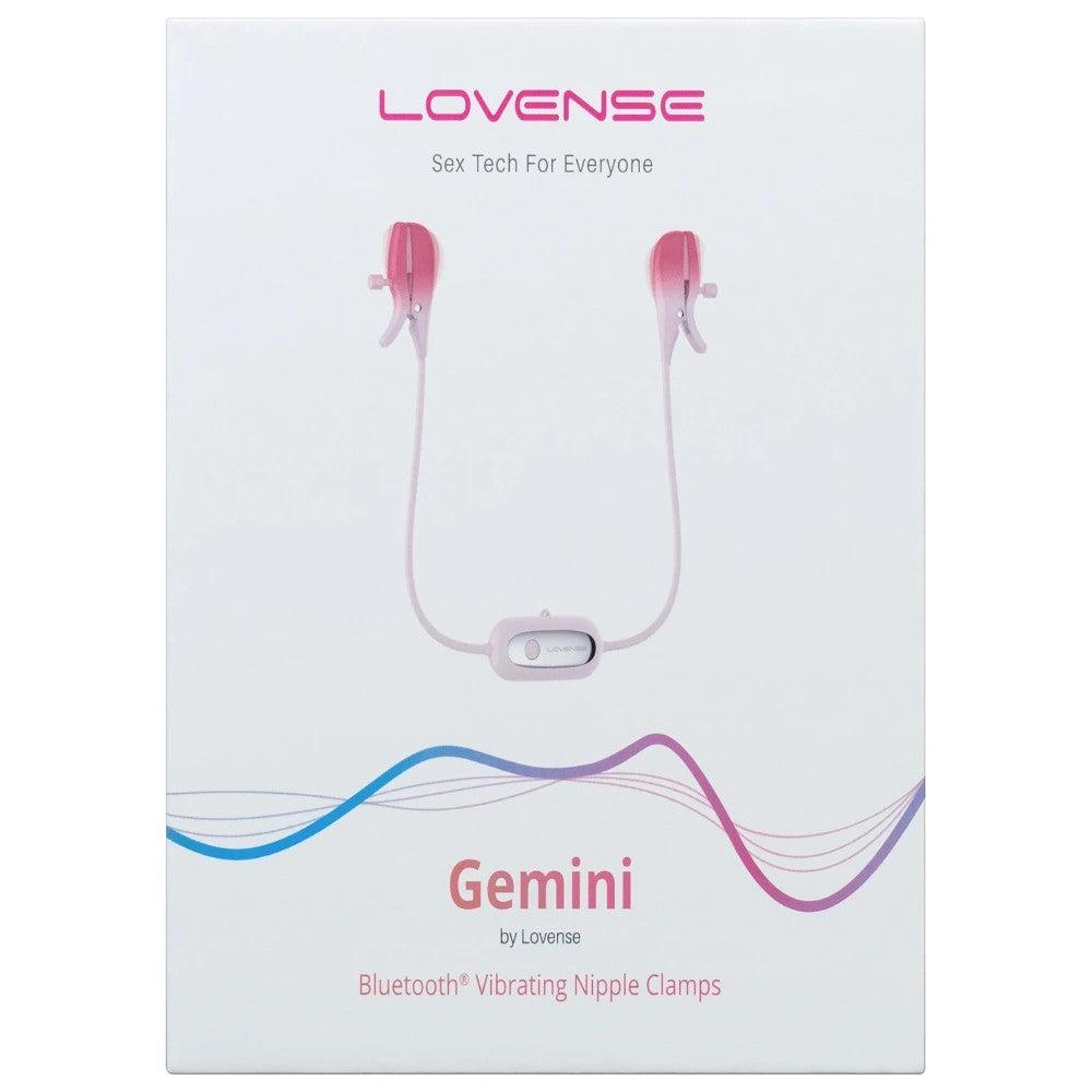 Lovense Gemini Telefon Kontrollü Vibrating Nipple Clamps Vibrator