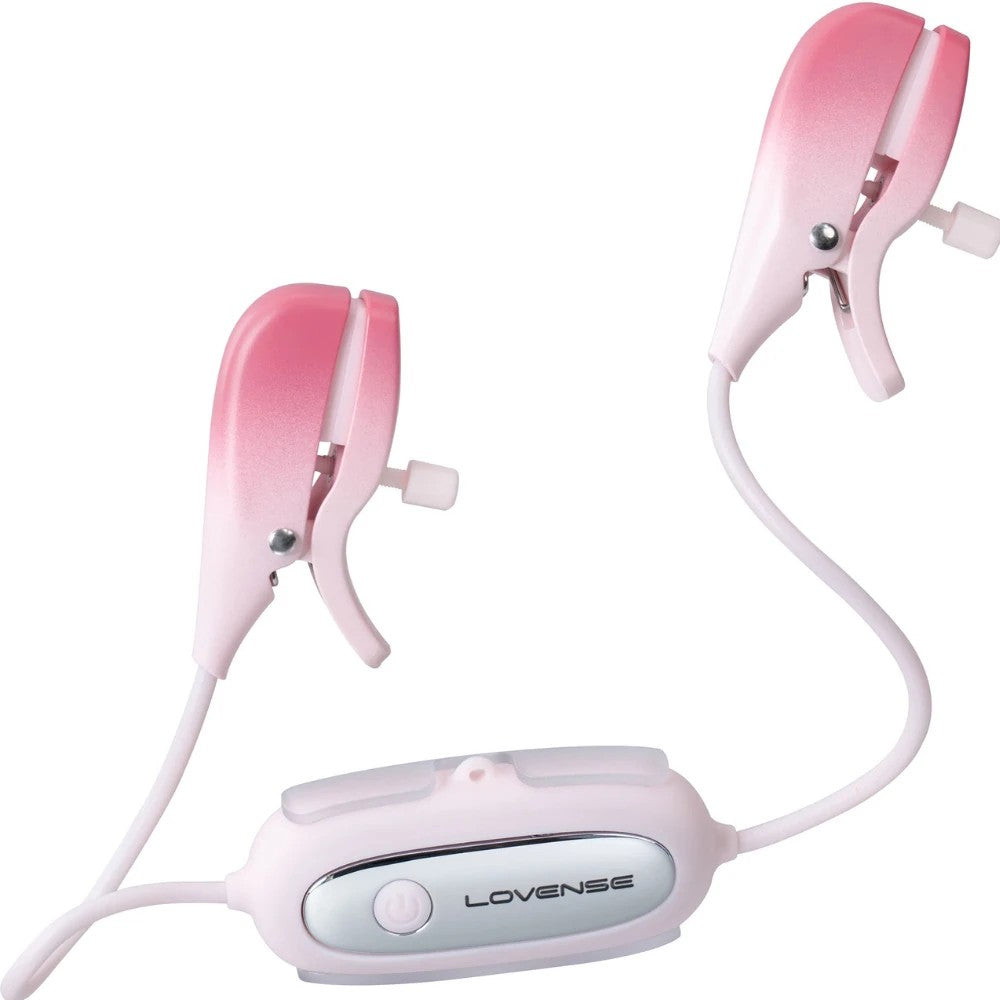 Lovense Gemini Telefon Kontrollü Vibrating Nipple Clamps Vibrator