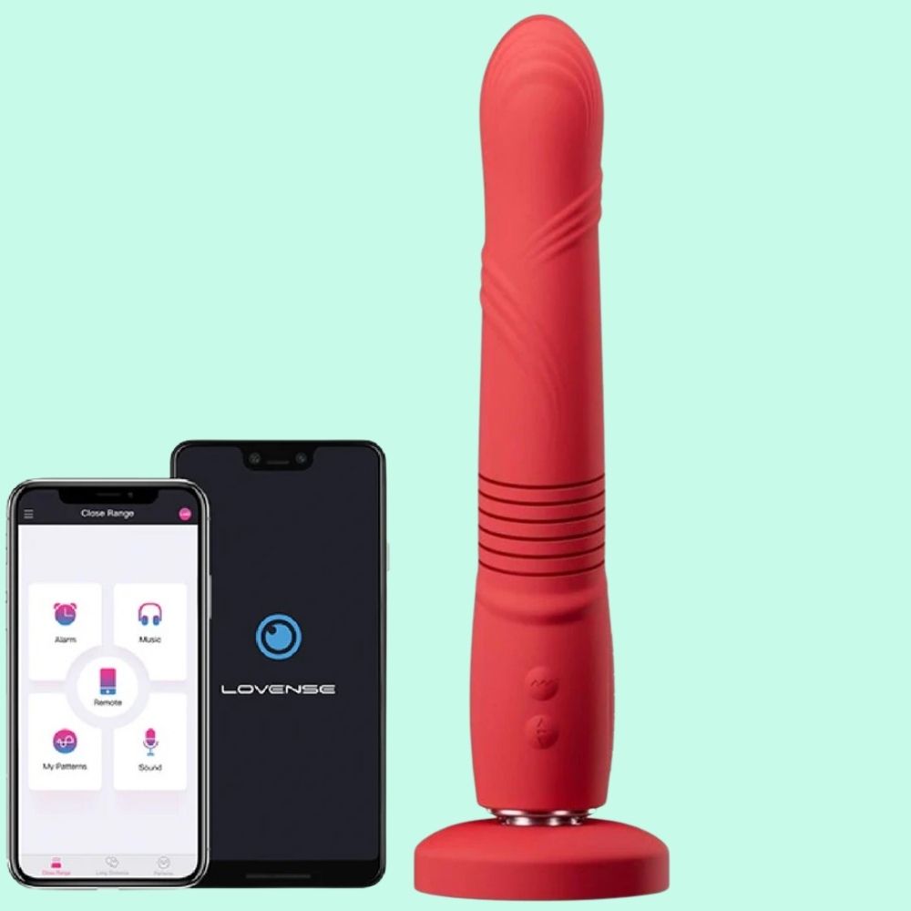 Lovense Gravity Automatic Thursting Vibrating Dildo Vibrator
