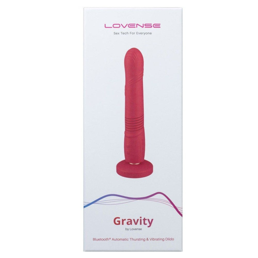 Lovense Gravity Automatic Thursting Vibrating Dildo Vibrator