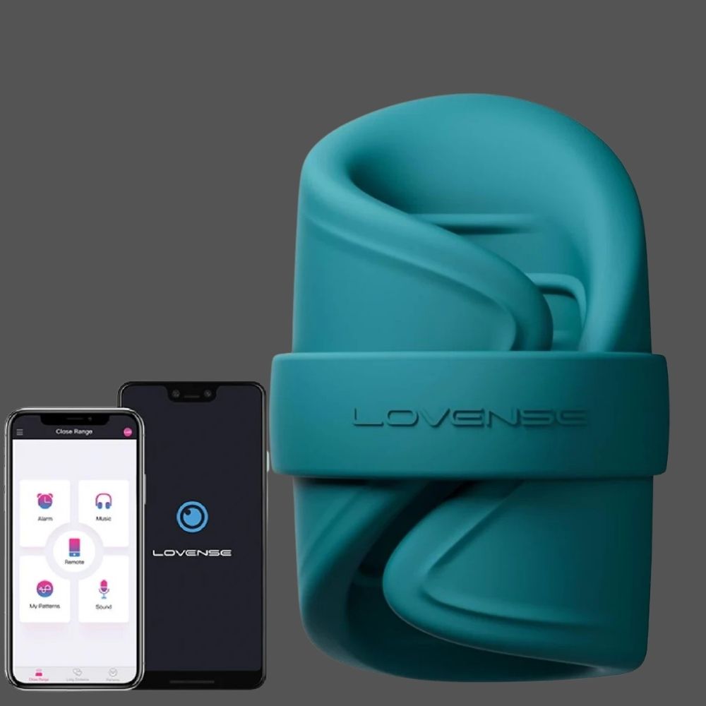Lovense Gush Glans Massager Telefon Uyumlu Masturbator