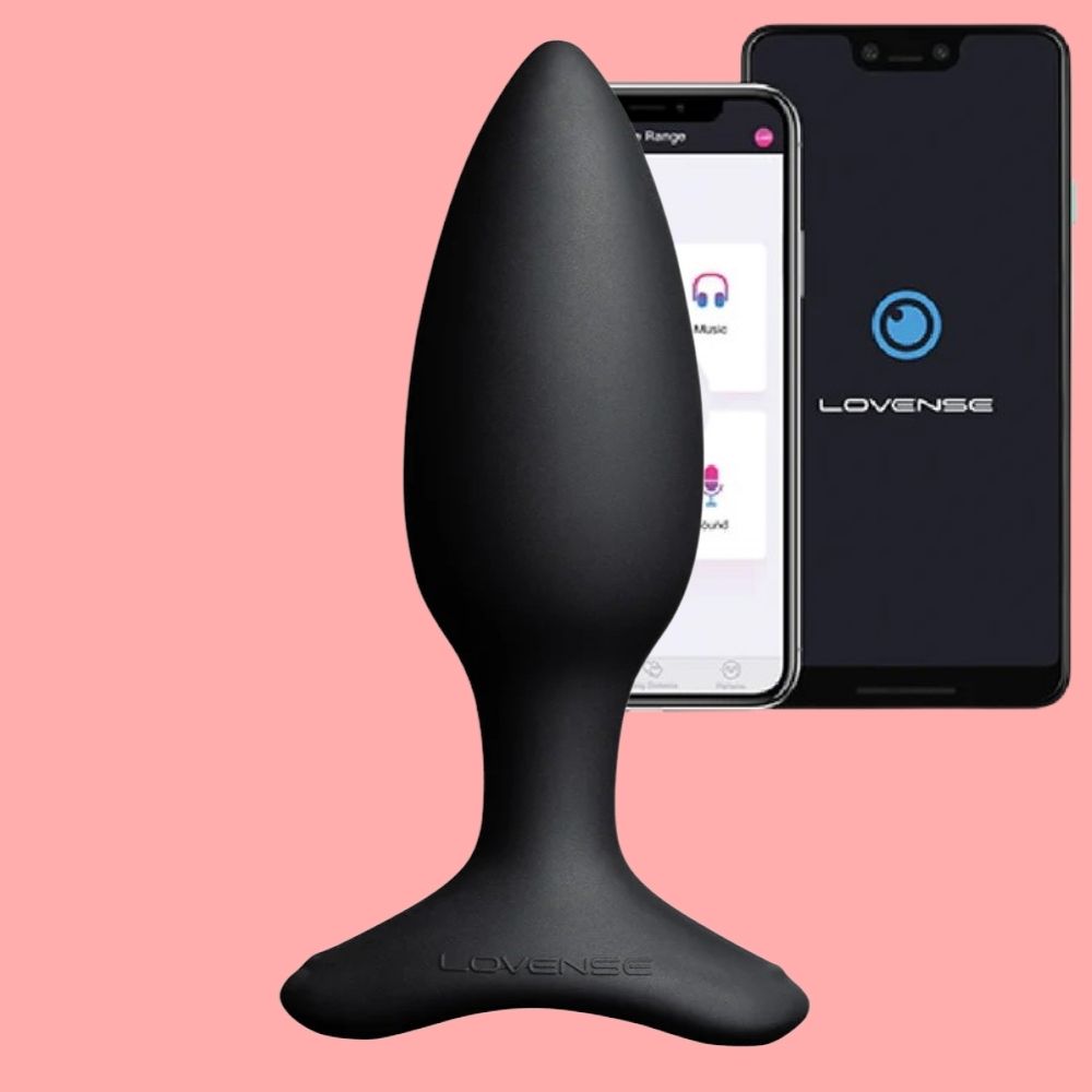 Lovense Hush 2 Butt Plug S 38 mm Telefon Kontrollü Anal Vibratör