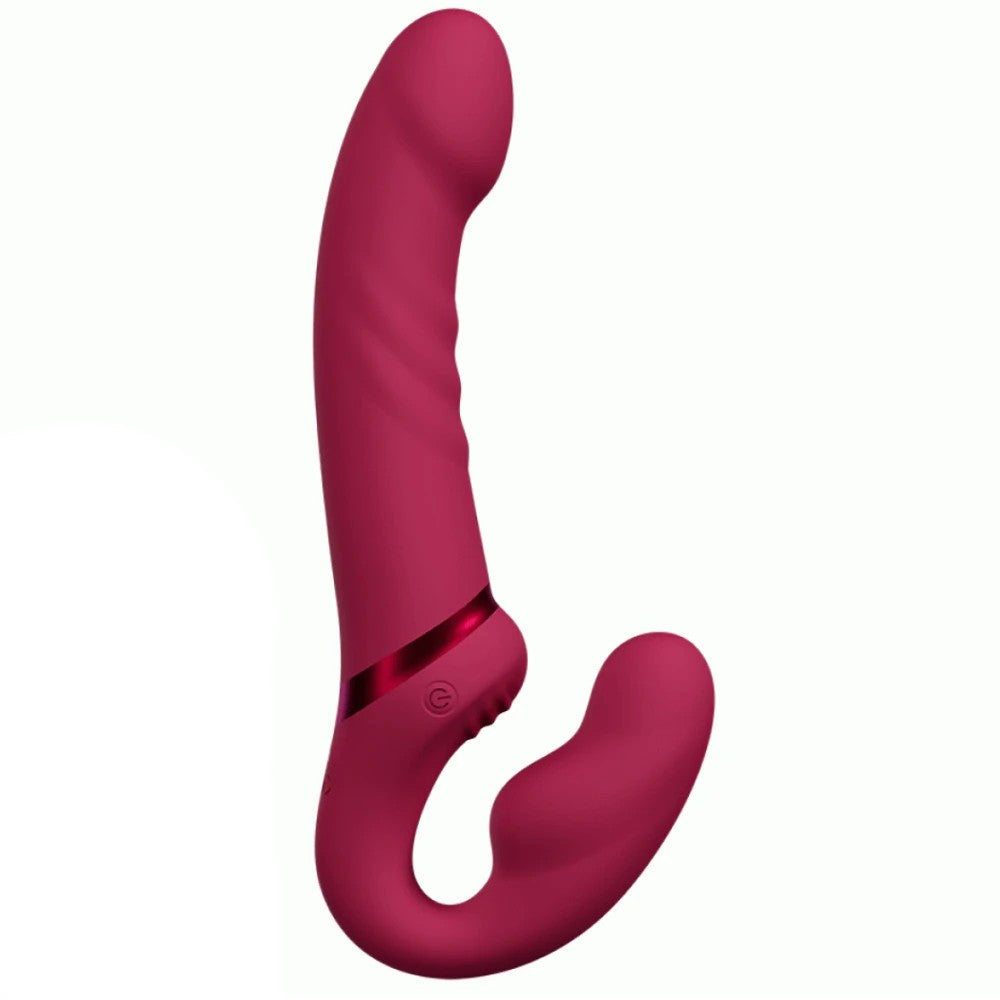 Lovense Lapis Uygulama Kontrollü Titreşimli Straples Strap-On