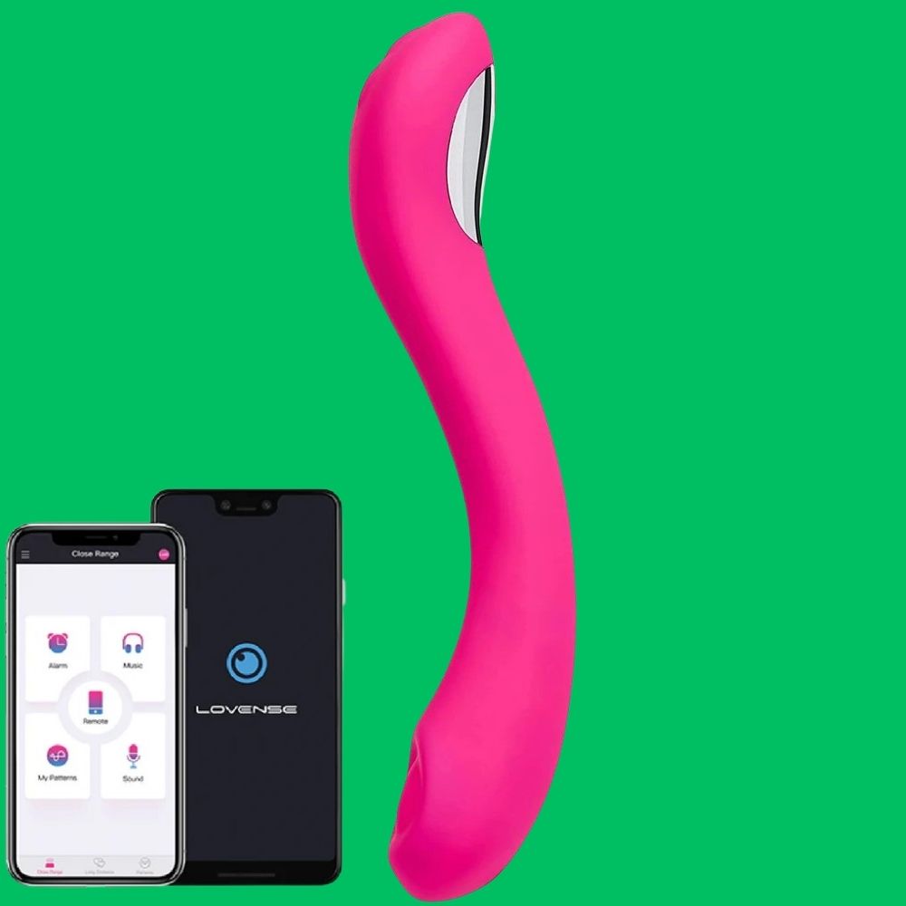 Lovense Osci 2 G-Spot Oscillation Wand Telefon Kontrollu Vibrator