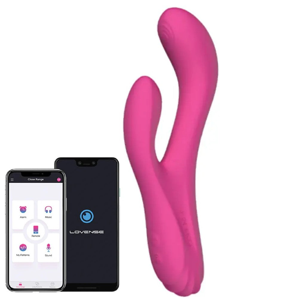 Lovense Osci 3 App-Controlled Oscillating Hareketli ve Isıtmalı Rabbit Vibrator