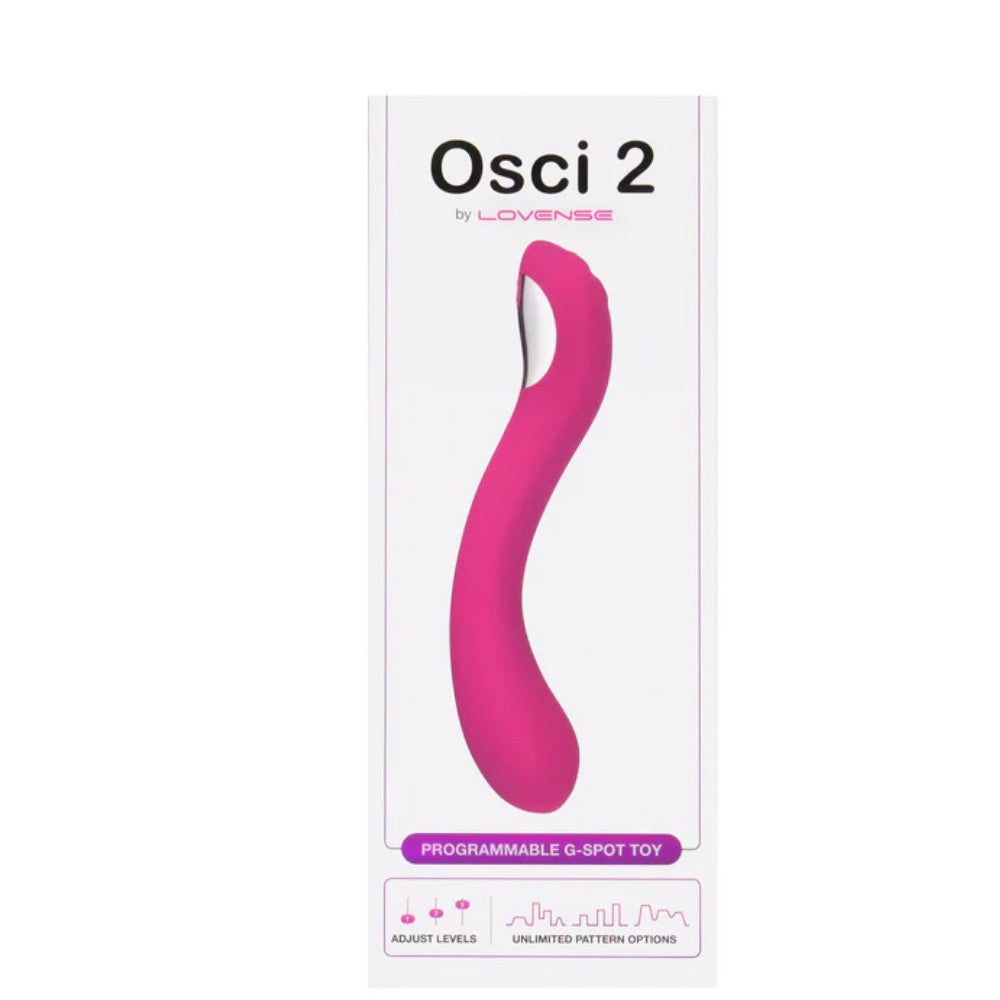 Lovense Osci 2 G-Spot Oscillation Wand Telefon Kontrollu Vibrator